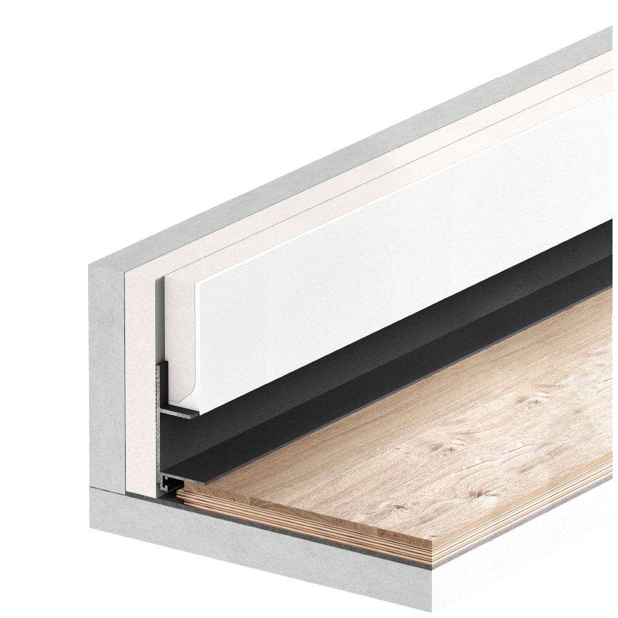 Теневой плинтус УП 40